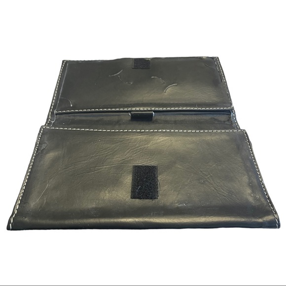 Dodge Ram Black Leather Portfolio for Glove Box - Picture 2 of 7